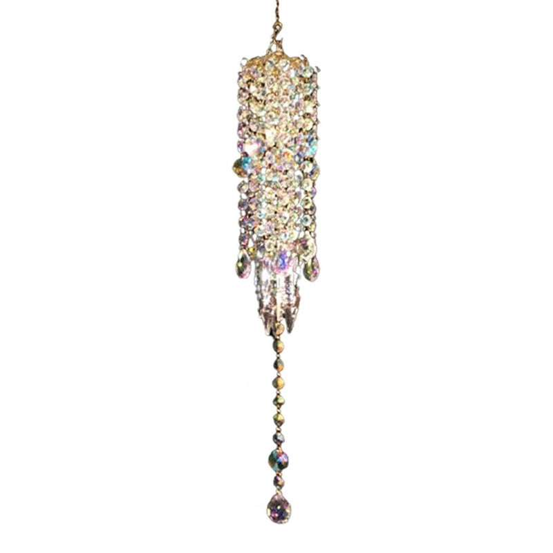 Aurora Crystal Glass Wind Chime for Home Decor and Relaxation-Orizon Depot