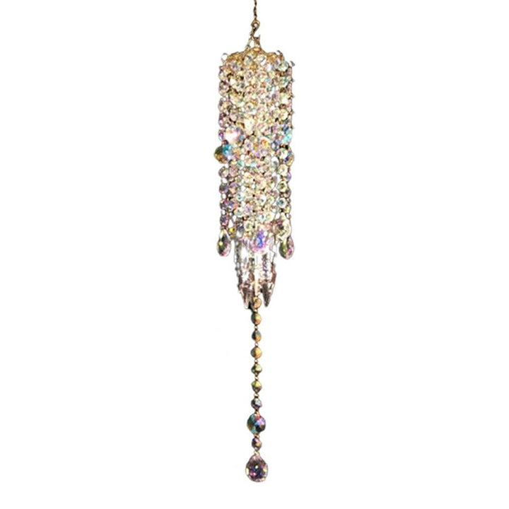 Aurora Crystal Glass Wind Chime for Home Decor and Relaxation-Orizon Depot