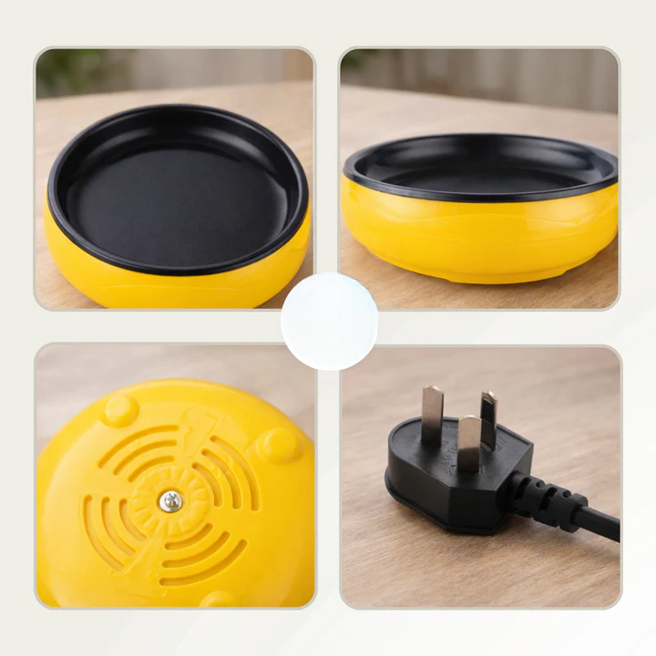 Compact Electric Frying Pan | Non-Stick | Auto Power-Off Feature