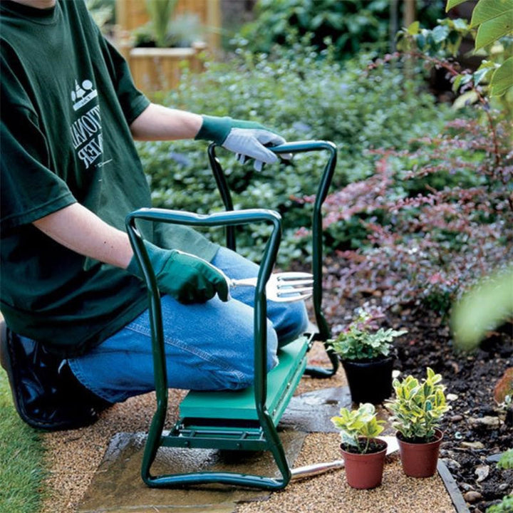 Ergonomic Garden Kneeler and Seat for Comfortable Gardening