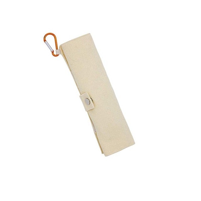 Bamboo Cutlery Set with Portable Case for Eco-Friendly Dining-Orizon Depot