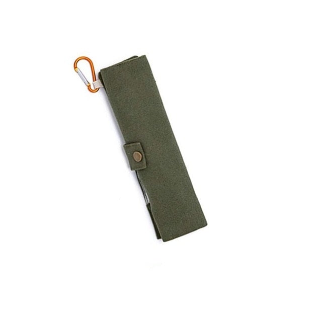 Bamboo Cutlery Set with Portable Case for Eco-Friendly Dining-Orizon Depot