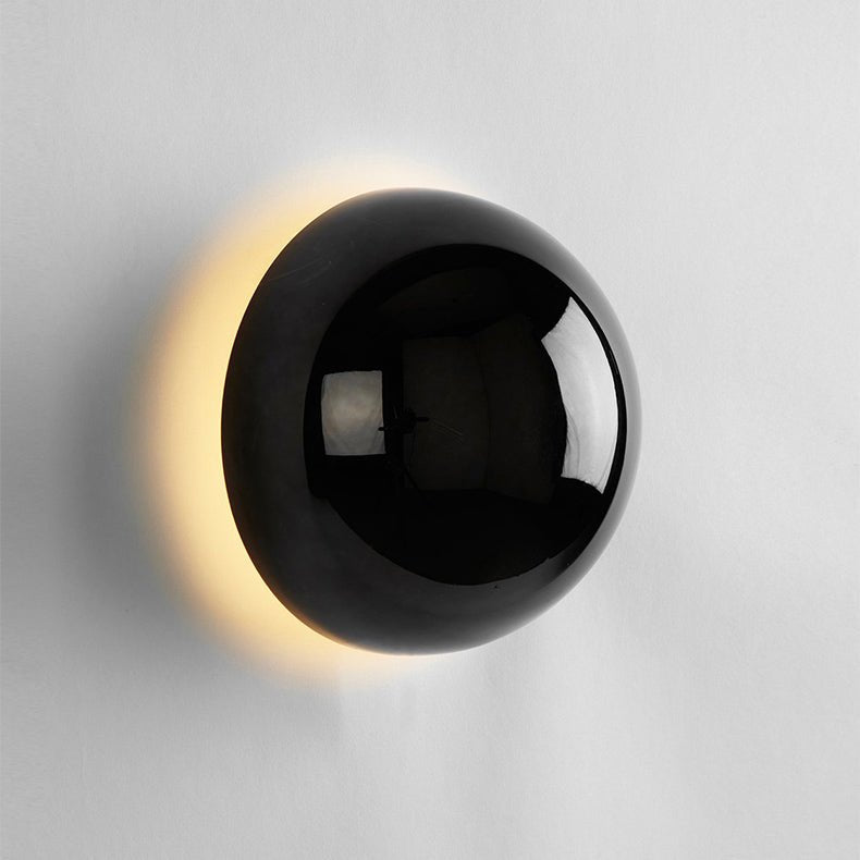 Modern Gold Finish Eclipse Wall Lamp | Contemporary Art Lighting