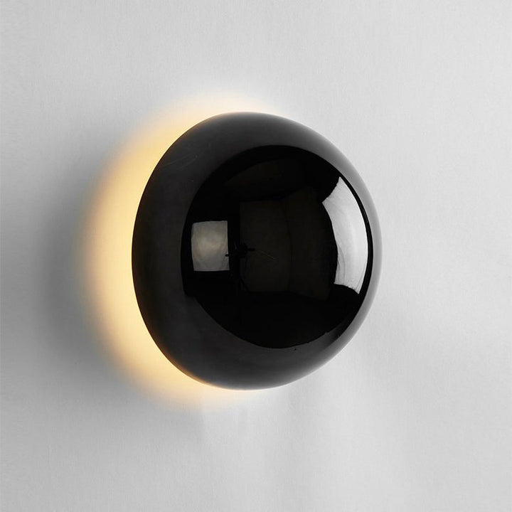Modern Gold Finish Eclipse Wall Lamp | Contemporary Art Lighting