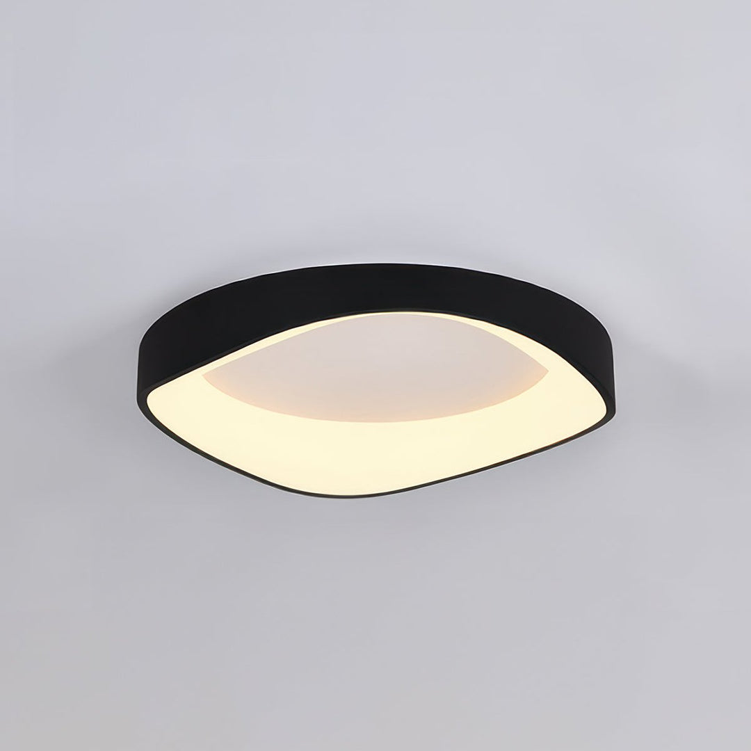 Artistic Wood Grain Ceiling Light Fixture for Modern Interiors
