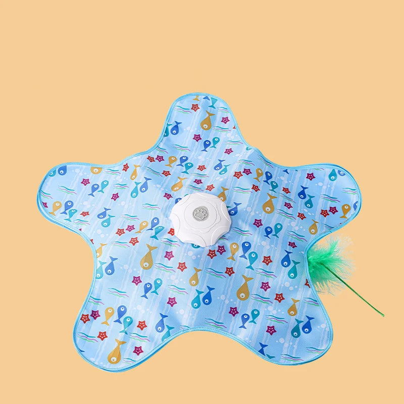 Interactive Automatic Hide and Seek Cat Toy for Fun Playtime