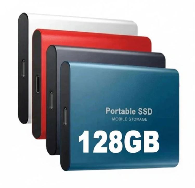 Fast USB-C External SSD 128GB – High-Speed Storage up to 1050 MB/s-Orizon Depot