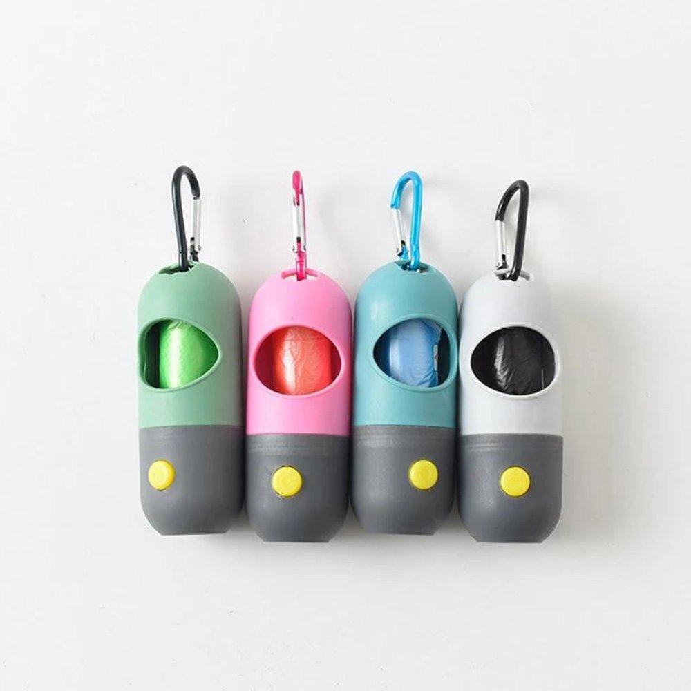 LED Light Dog Poop Bag Dispenser for Easy Cleanup-Orizon Depot