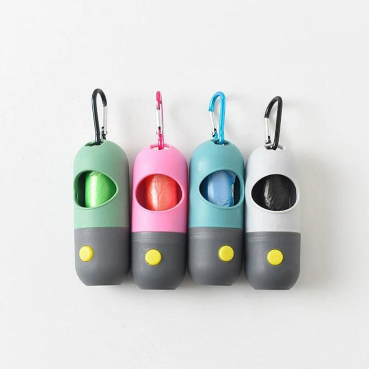 LED Light Dog Poop Bag Dispenser for Easy Cleanup-Orizon Depot