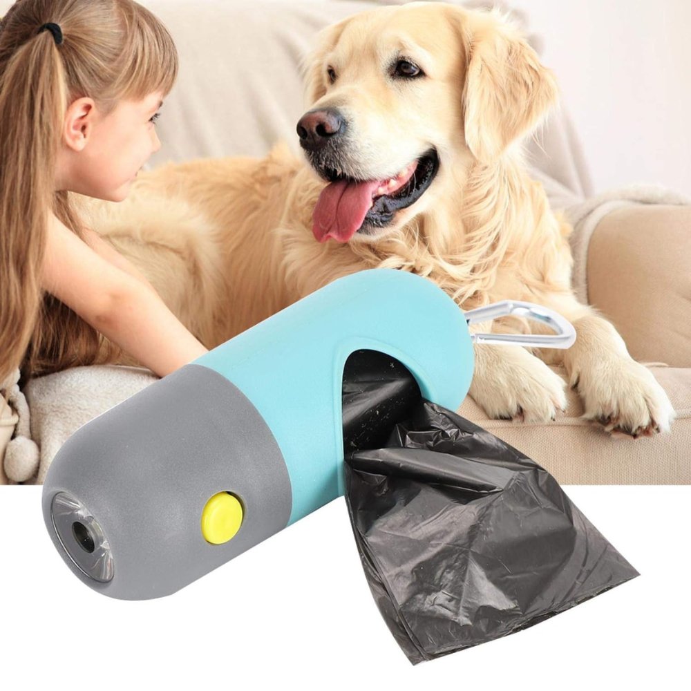 LED Light Dog Poop Bag Dispenser for Easy Cleanup-Orizon Depot