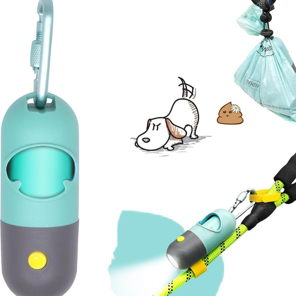 LED Light Dog Poop Bag Dispenser for Easy Cleanup-Orizon Depot