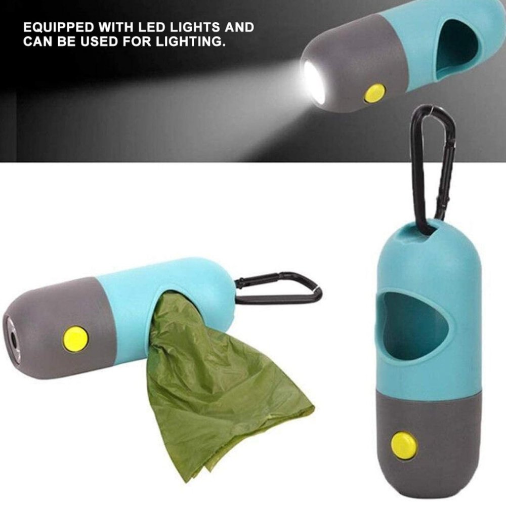 LED Light Dog Poop Bag Dispenser for Easy Cleanup-Orizon Depot