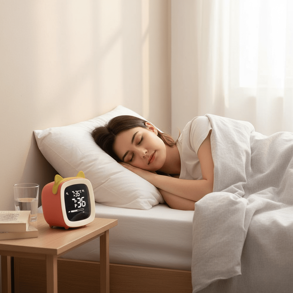 LED Alarm Clock with Night Light, Digital Display & Timer-Orizon Depot