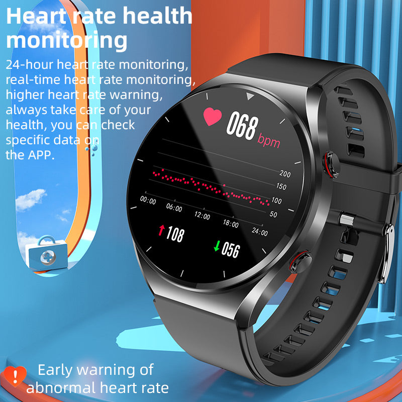 One-Click Blood Sugar & Blood Pressure Monitor Smart Health Watch-Orizon Depot