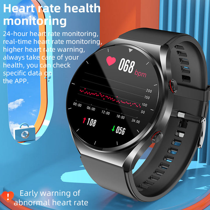 One-Click Blood Sugar & Blood Pressure Monitor Smart Health Watch-Orizon Depot
