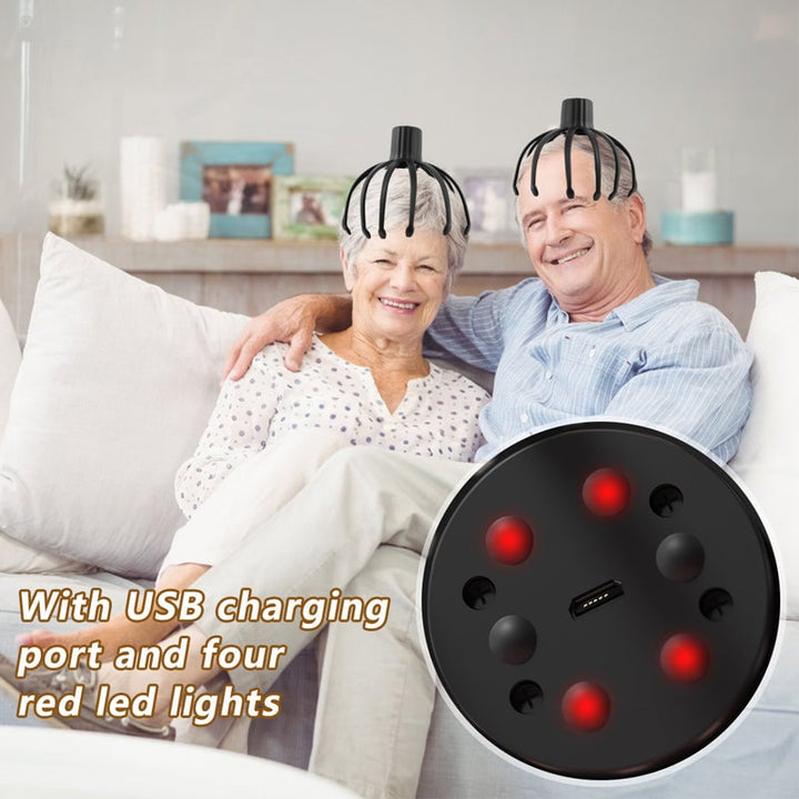 Octopus Head Massager for Relaxation and Stress Relief-Orizon Depot