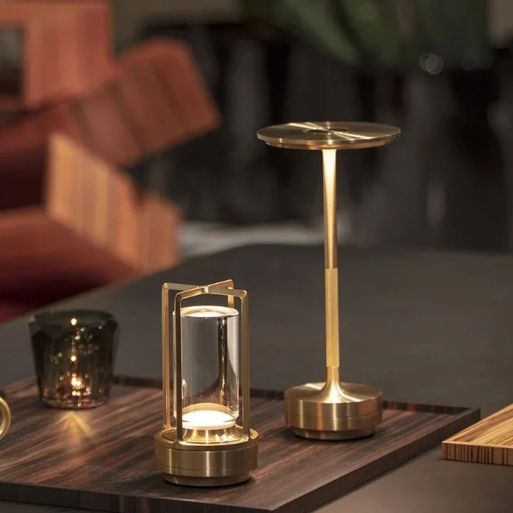 Cordless Dimmable Table Lamp - Rechargeable Waterproof Desk Light-Orizon Depot