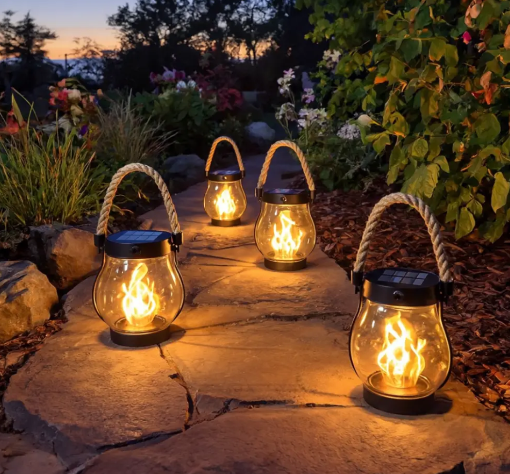 Fire Seed Solar Light — Enchanting Flame Mood for Heartwarming Nights-Orizon Depot
