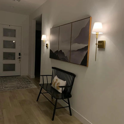 Rechargeable Wireless LED Wall Lights - Set of 2 for Home Decor
