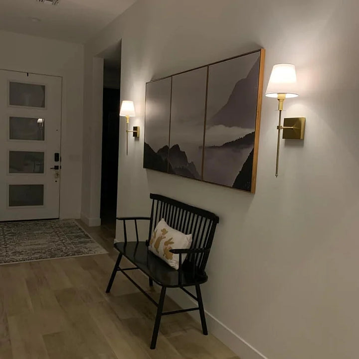 Rechargeable Wireless LED Wall Lights - Set of 2