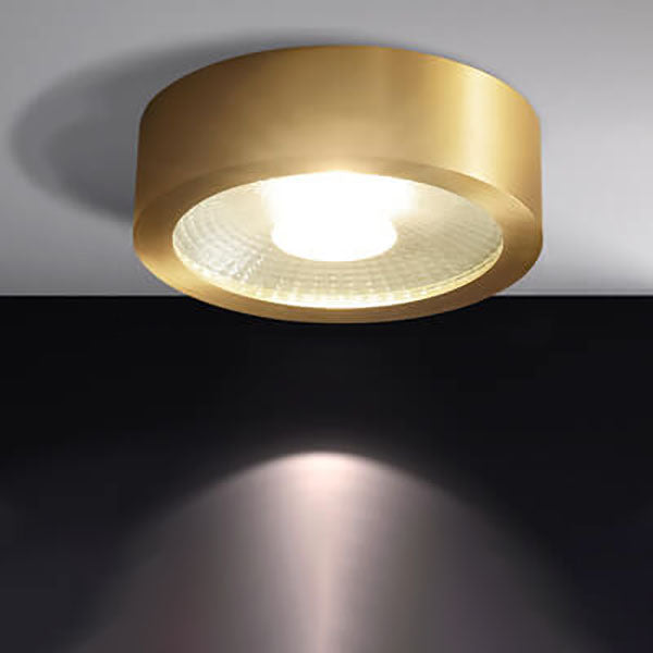 Nordic Light Luxury All Copper Ultra-thin LED Flush Mount Lamp-Orizon Depot