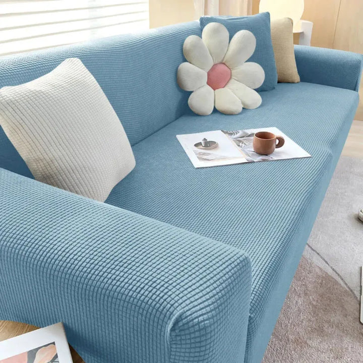 Jacquard Fabric Sofa Cover - Stylish and Durable Protection-Orizon Depot
