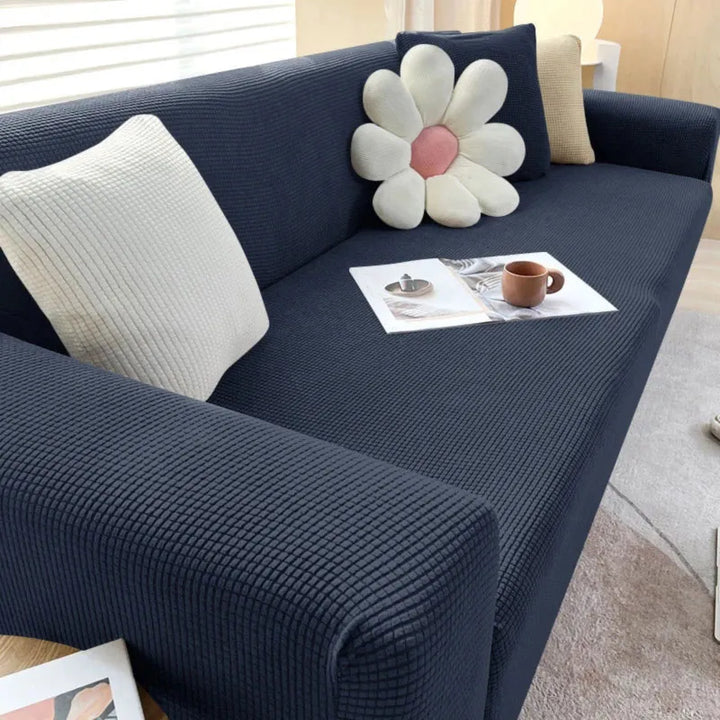 Jacquard Fabric Sofa Cover - Stylish and Durable Protection-Orizon Depot