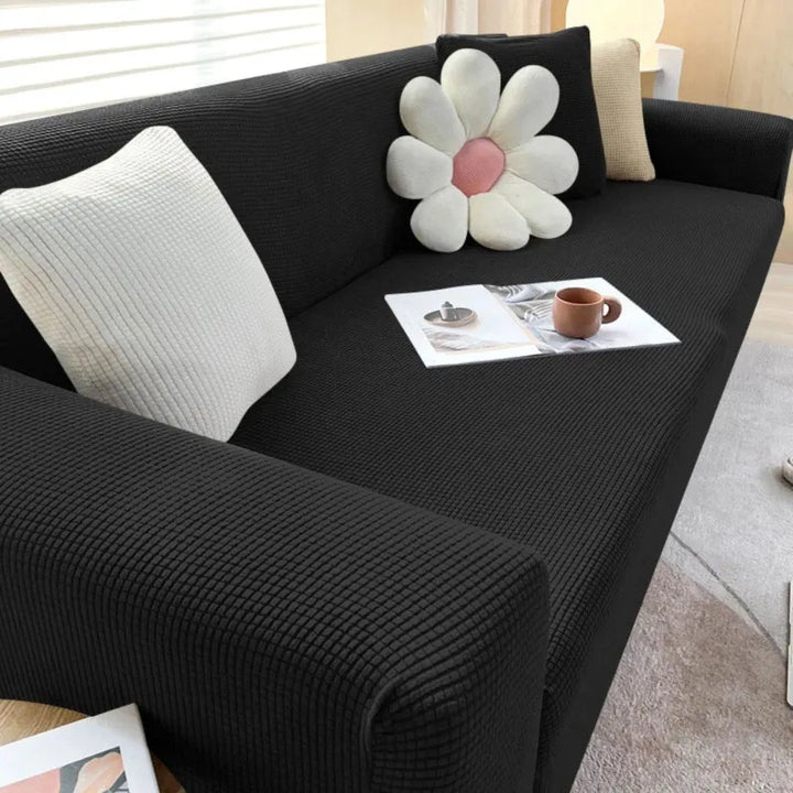 Jacquard Fabric Sofa Cover - Stylish and Durable Protection-Orizon Depot