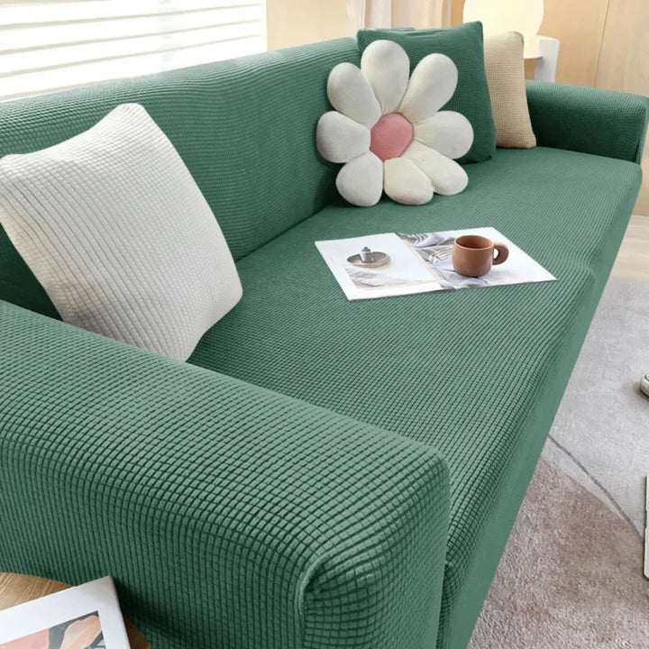 Jacquard Fabric Sofa Cover - Stylish and Durable Protection-Orizon Depot