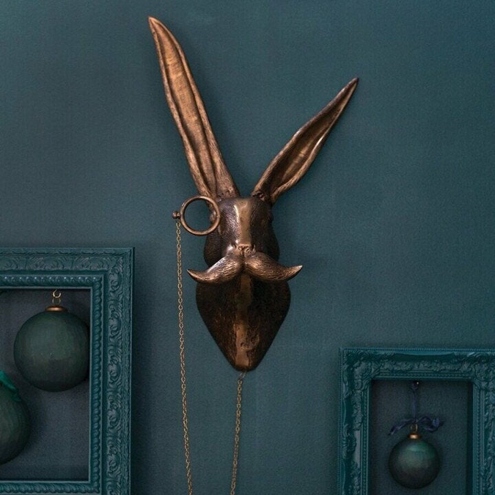 Unique Animal Head Wall Decor for Home - Stylish Accent Piece-Orizon Depot
