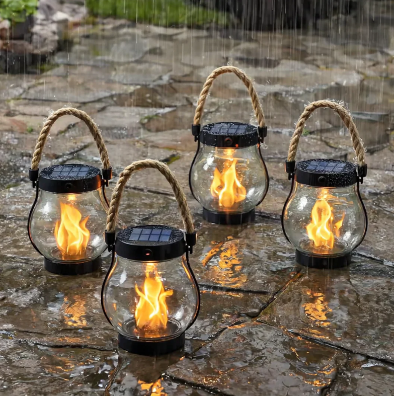 Fire Seed Solar Light — Enchanting Flame Mood for Heartwarming Nights-Orizon Depot