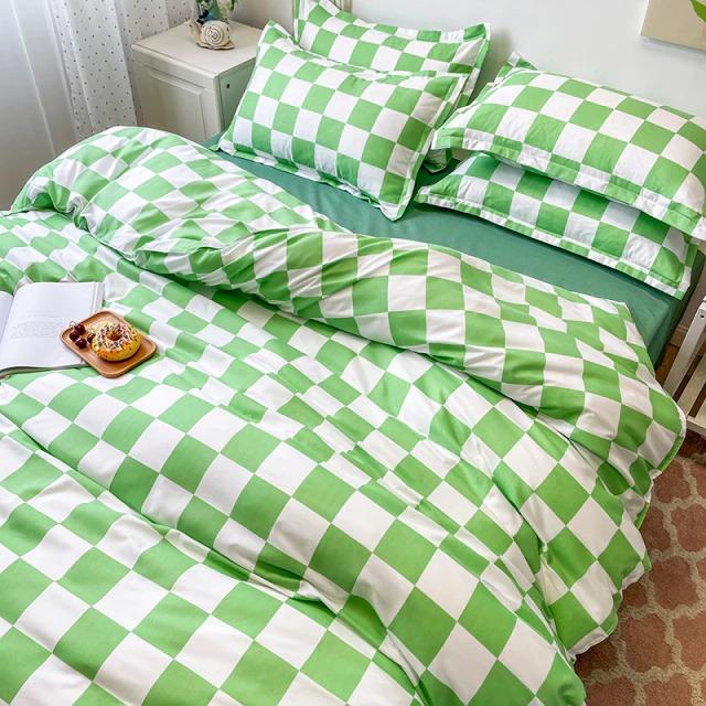 Checked Bedding Set for Cozy Bedroom Decor-Orizon Depot