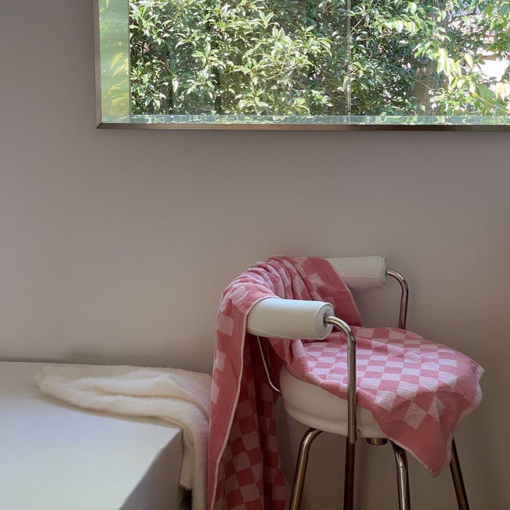 Checkerboard Plus Towel Collection - Stylish and Absorbent Towels-Orizon Depot