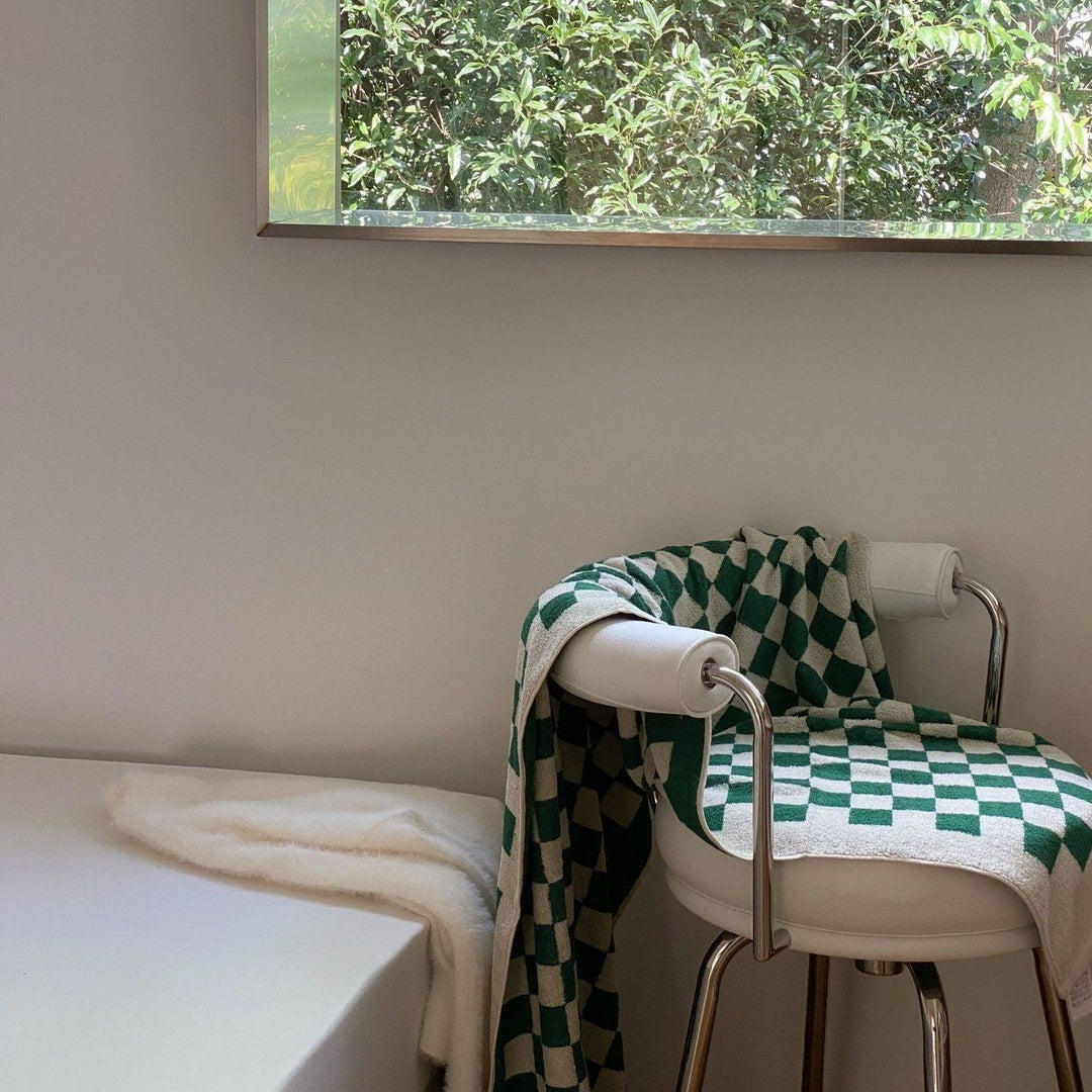 Checkerboard Plus Towel Collection - Stylish and Absorbent Towels-Orizon Depot