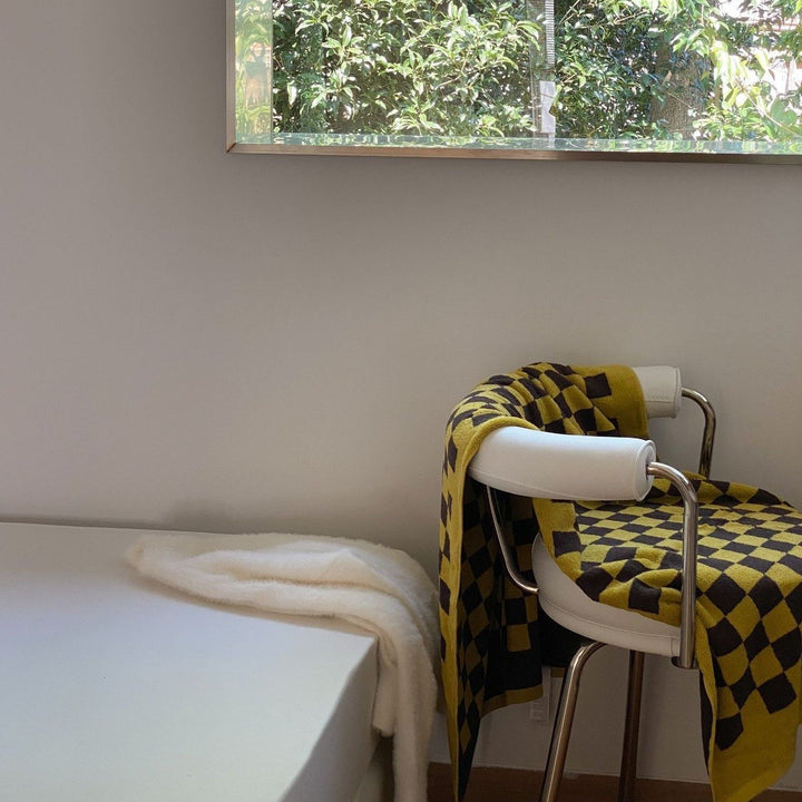 Checkerboard Plus Towel Collection - Stylish and Absorbent Towels-Orizon Depot