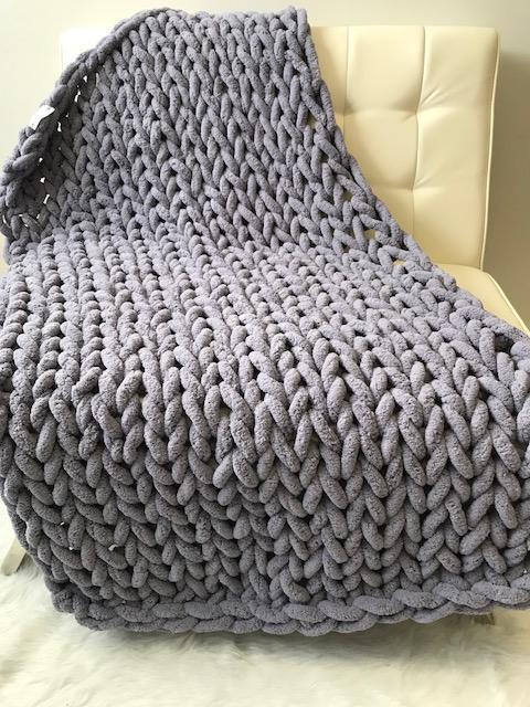 Cozy Thick Woven Blanket for Sofa and Bed - Indoor & Outdoor Use