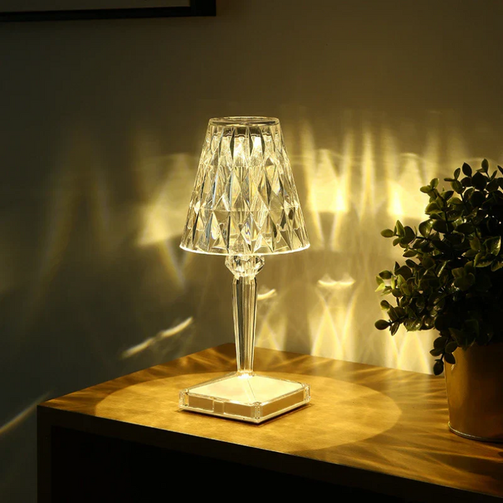 Chic Crystal Table Lamp with Elegant Design for Home Decor-Orizon Depot