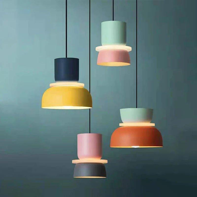 Nordic Colorful Pendant Lamp Collection | Playful Lighting Design