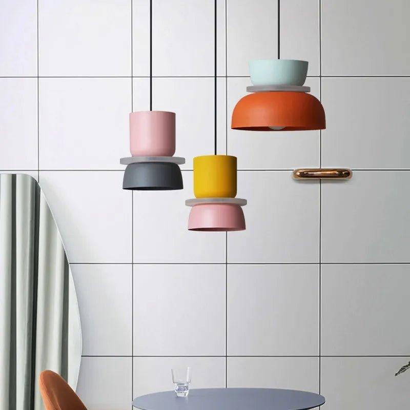 Nordic Colorful Pendant Lamp Collection | Playful Lighting Design