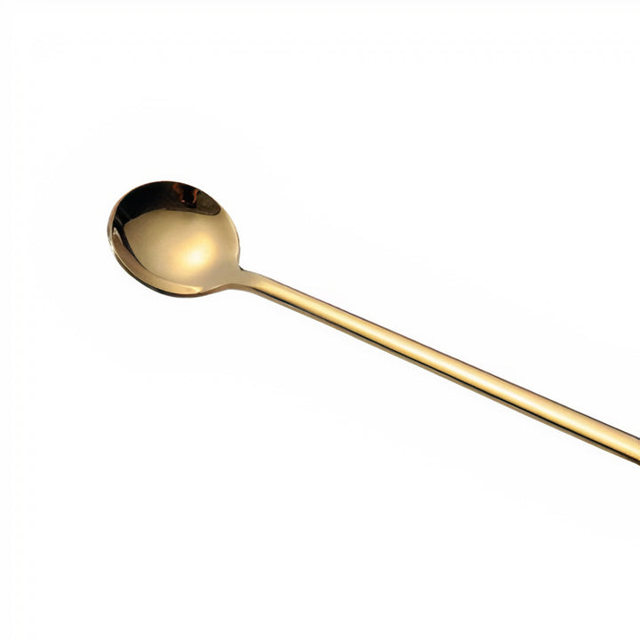 Trendy Espresso and Dessert Spoon Set - 4 Pieces-Orizon Depot