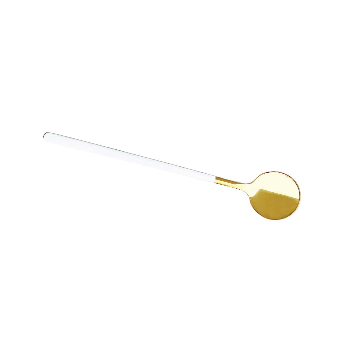 Trendy Espresso and Dessert Spoon Set - 4 Piece Collection-Orizon Depot