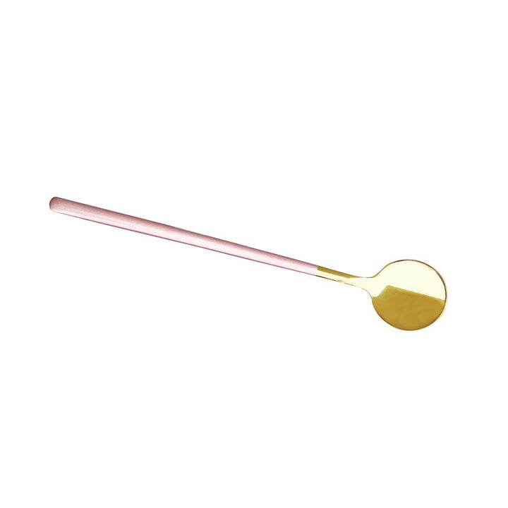 Trendy Espresso and Dessert Spoon Set - 4 Piece Collection-Orizon Depot
