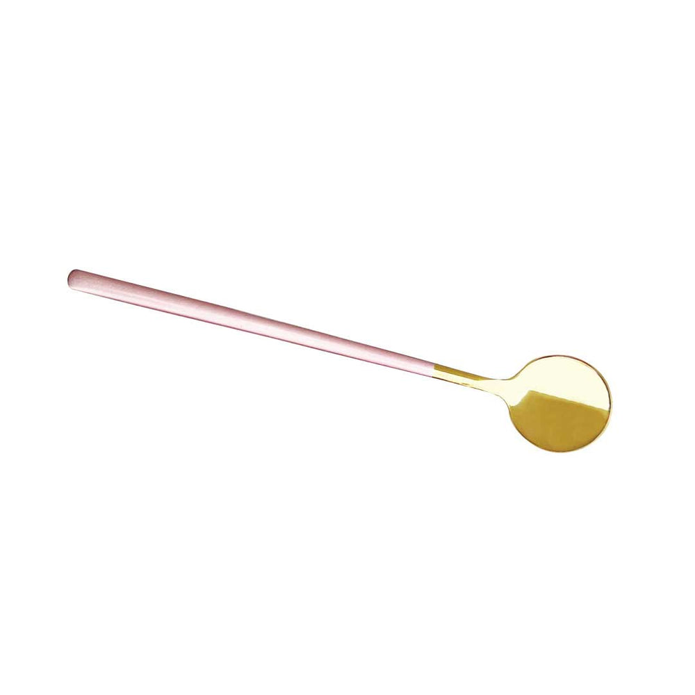 Trendy Espresso and Dessert Spoon Set - 4 Pieces-Orizon Depot