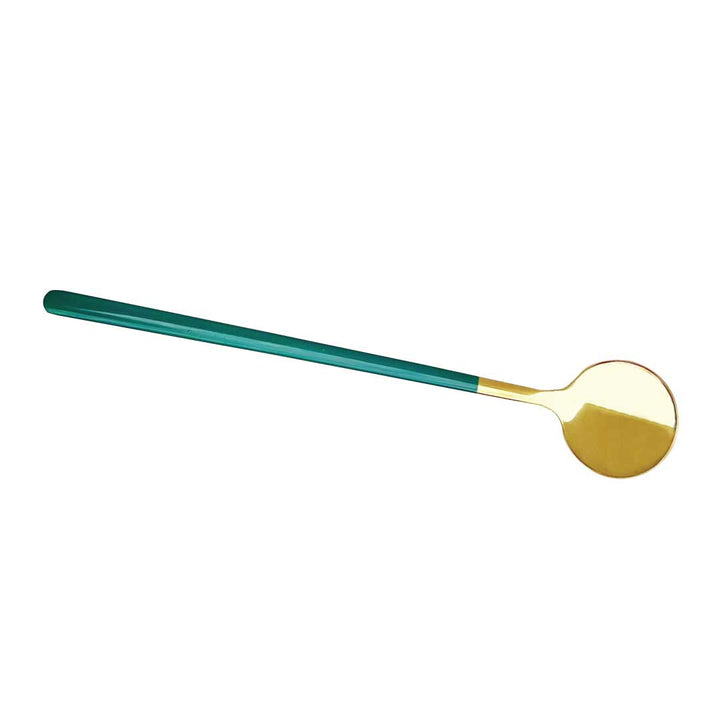 Trendy Espresso and Dessert Spoon Set - 4 Pieces-Orizon Depot