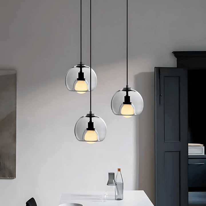 Modern Handblown Glass Pendant Light | Elegant Home Lighting