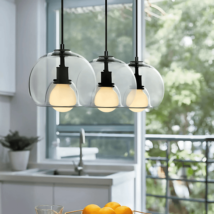 Modern Handblown Glass Pendant Light | Elegant Home Lighting