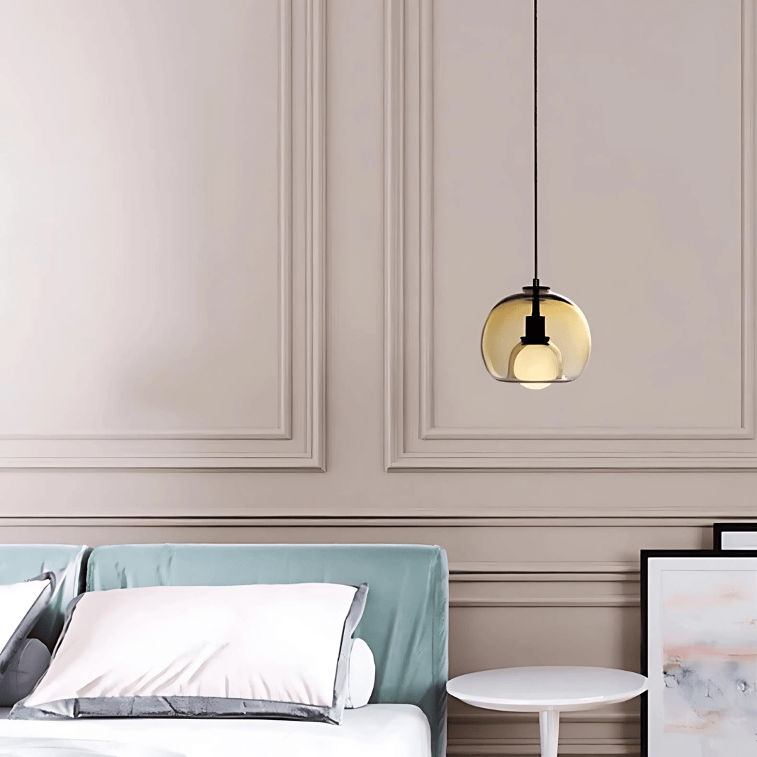 Modern Handblown Glass Pendant Light | Elegant Home Lighting