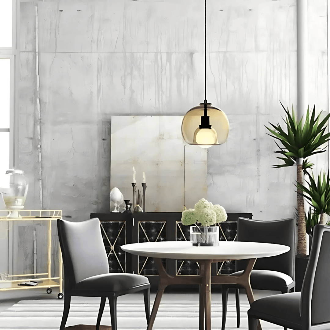 Modern Handblown Glass Pendant Light | Elegant Home Lighting