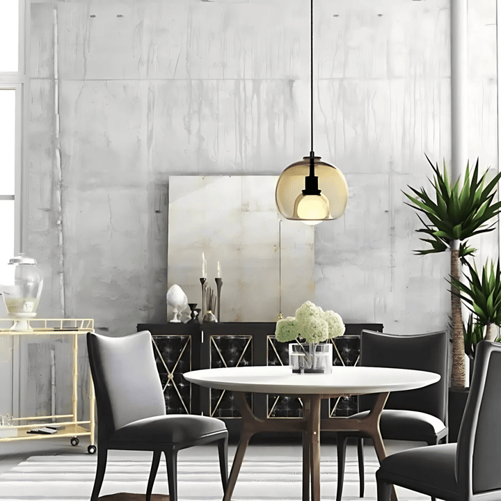 Modern Handblown Glass Pendant Light | Elegant Home Lighting