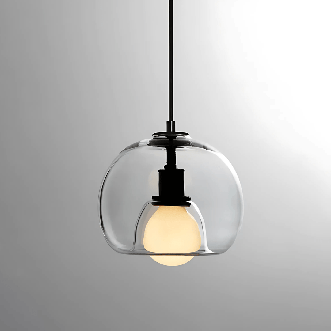 Modern Handblown Glass Pendant Light | Elegant Home Lighting